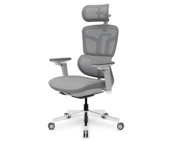 Офисное кресло Mealux S4 Air Fabric Grey (HF-S4 F/G), изображение 5 Офисное кресло Mealux S4 Air Fabric Grey (HF-S4 F/G), изображение 5