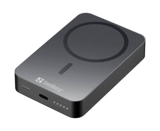 Батарея универсальная Sandberg 10000mAh 20W Magnetic Wireless Qi 15W (420-97)