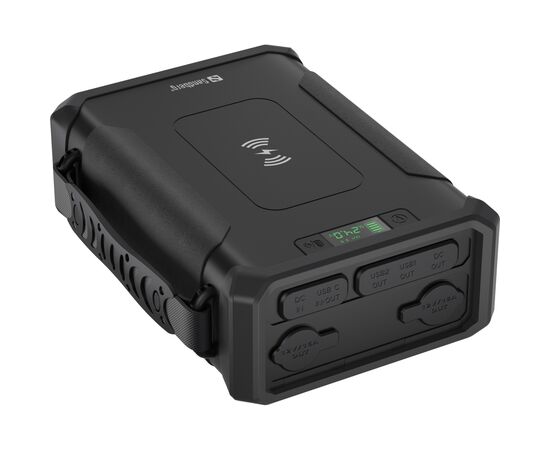Батарея универсальная Sandberg 96000mAh, Survivor, DC/84W, PD/60W, Cigar Lighter 180W, Wireless, LiFePo4 (420-78), изображение 3 Батарея универсальная Sandberg 96000mAh, Survivor, DC/84W, PD/60W, Cigar Lighter 180W, Wireless, LiFePo4 (420-78), изображение 3