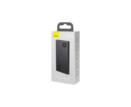 Батарея универсальная Baseus Adaman 10000mAh, PD QC/3.0/22,5W, black (PPAD070001), изображение 6 Батарея универсальная Baseus Adaman 10000mAh, PD QC/3.0/22,5W, black (PPAD070001), изображение 6