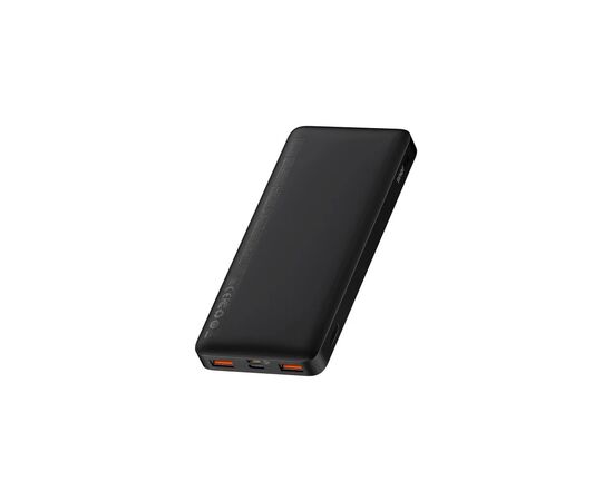 Батарея универсальная Baseus Bipow 10000mAh, 15W, MicroUSB, 2*USB, Type-C, black (PPBD050001), изображение 3 Батарея универсальная Baseus Bipow 10000mAh, 15W, MicroUSB, 2*USB, Type-C, black (PPBD050001), изображение 3