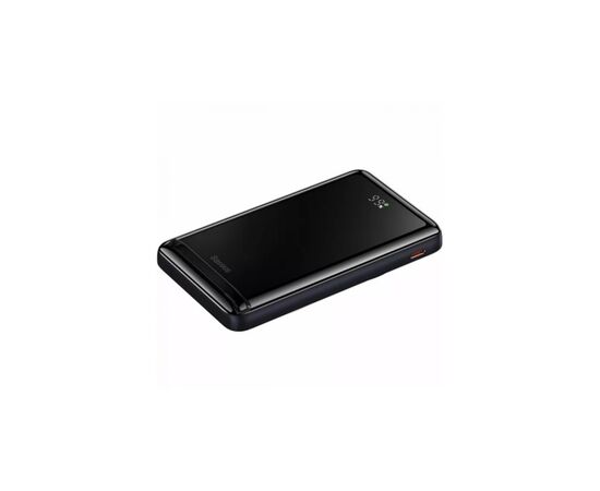 Батарея універсальна Baseus Magnetic Wireless Bracket 10000mAh 20W, PD QC/3.0, Qi + cabel 60W 0.5м, black (PPCX000003), зображення 5 Батарея універсальна Baseus Magnetic Wireless Bracket 10000mAh 20W, PD QC/3.0, Qi + cabel 60W 0.5м, black (PPCX000003), зображення 5