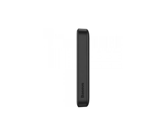 Батарея универсальная Baseus Magnetic Wireless Mini 10000mAh 20W, PD QC, black (PPCX070001), изображение 5 Батарея универсальная Baseus Magnetic Wireless Mini 10000mAh 20W, PD QC, black (PPCX070001), изображение 5