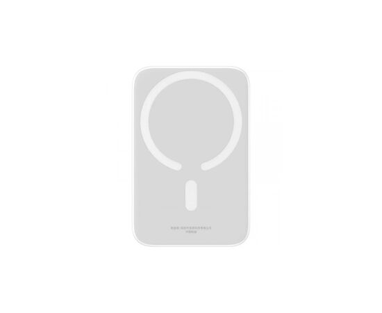Батарея универсальная Baseus Magnetic Wireless Mini 6000mAh 20W, PD QC/3.0, white (P10059002223-00), изображение 4 Батарея универсальная Baseus Magnetic Wireless Mini 6000mAh 20W, PD QC/3.0, white (P10059002223-00), изображение 4