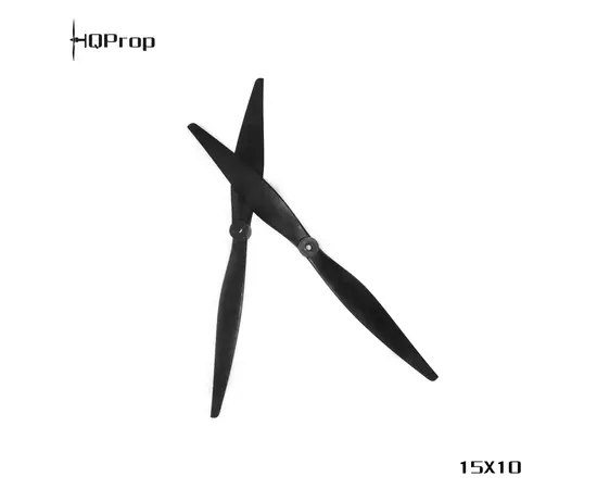 Пропелер для дрона HQProp 15x10 CCW Black-Glass Fiber Reinforced Nylon (15X10-GRN), зображення 2 Пропелер для дрона HQProp 15x10 CCW Black-Glass Fiber Reinforced Nylon (15X10-GRN), зображення 2