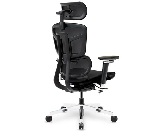 Офісне крісло Mealux S4 Air Black (HF-S4 M/B), зображення 2