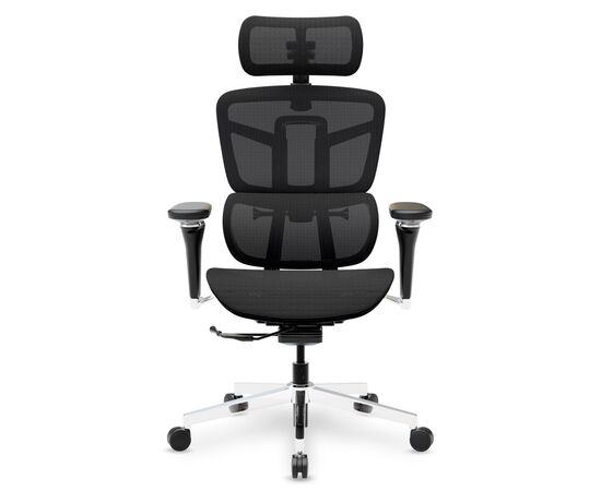 Офісне крісло Mealux S4 Air Black (HF-S4 M/B), зображення 7