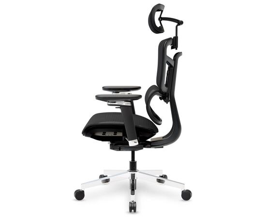 Офісне крісло Mealux S4 Air Black (HF-S4 M/B), зображення 8