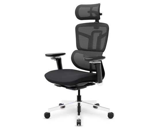Офисное кресло Mealux S4 Air Fabric Black (HF-S4 F/B), изображение 2 Офисное кресло Mealux S4 Air Fabric Black (HF-S4 F/B), изображение 2