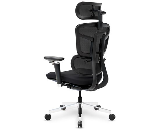 Офисное кресло Mealux S4 Air Fabric Black (HF-S4 F/B), изображение 3 Офисное кресло Mealux S4 Air Fabric Black (HF-S4 F/B), изображение 3
