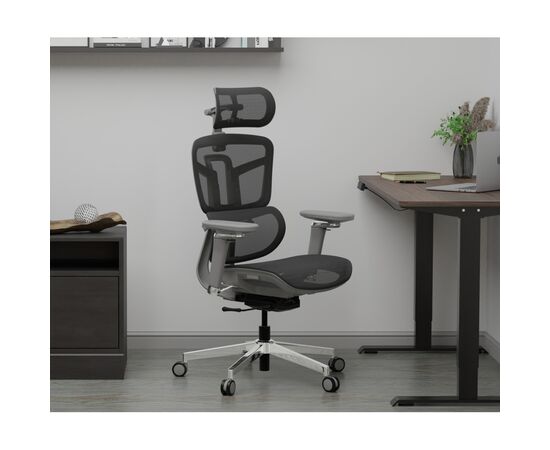 Офисное кресло Mealux S4 Air Grey (HF-S4 M/G), изображение 11 Офисное кресло Mealux S4 Air Grey (HF-S4 M/G), изображение 11