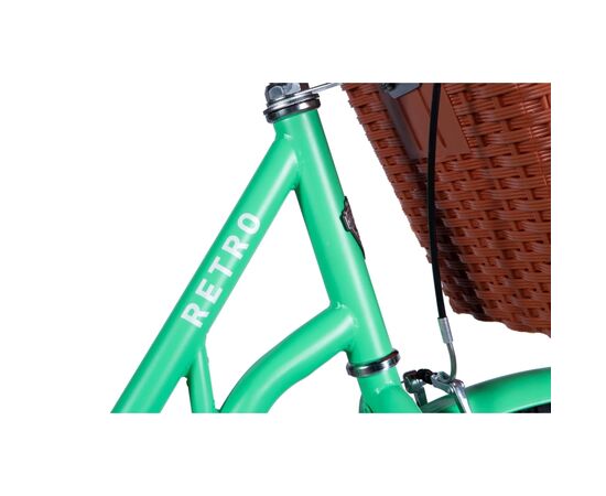 Велосипед Dorozhnik 28" Retro Velosteel рама-19" свiтло-зелений 2025 (OPS-D-28-378), изображение 2 Велосипед Dorozhnik 28" Retro Velosteel рама-19" свiтло-зелений 2025 (OPS-D-28-378), изображение 2