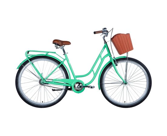 Велосипед Dorozhnik 28" Retro Velosteel рама-19" свiтло-зелений 2025 (OPS-D-28-378)