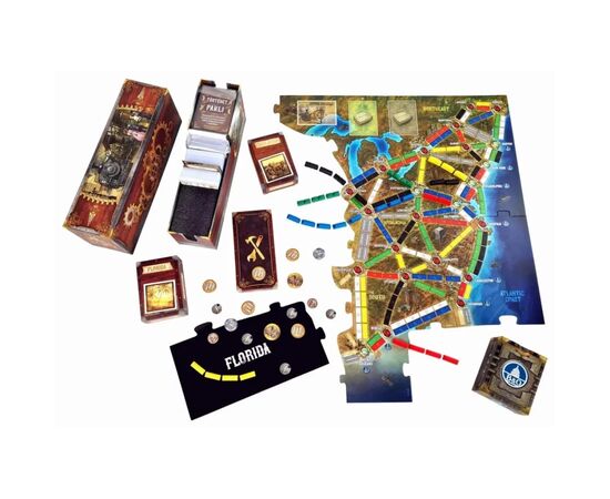 Настольная игра Lord of Boards Ticket to Ride: Legends of the West английский (TTR_WL), изображение 2 Настольная игра Lord of Boards Ticket to Ride: Legends of the West английский (TTR_WL), изображение 2
