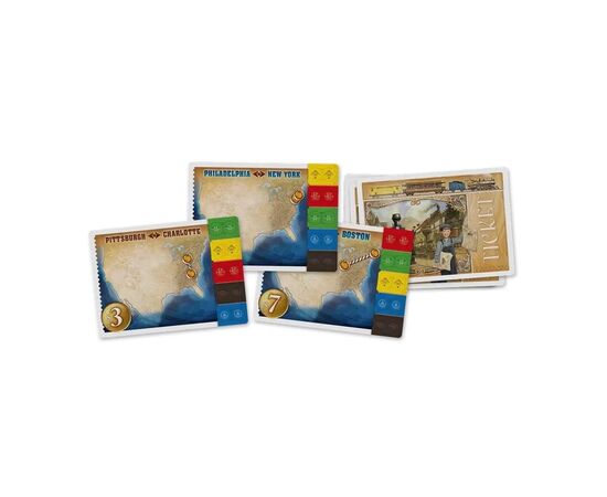 Настольная игра Lord of Boards Ticket to Ride: Legends of the West английский (TTR_WL), изображение 4 Настольная игра Lord of Boards Ticket to Ride: Legends of the West английский (TTR_WL), изображение 4