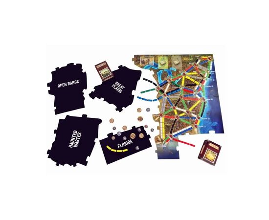 Настольная игра Lord of Boards Ticket to Ride: Legends of the West английский (TTR_WL), изображение 6 Настольная игра Lord of Boards Ticket to Ride: Legends of the West английский (TTR_WL), изображение 6