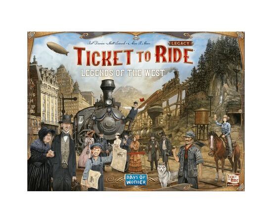 Настольная игра Lord of Boards Ticket to Ride: Legends of the West английский (TTR_WL)