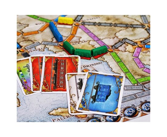 Настольная игра Lord of Boards Билет на поезд: Европа (Ticket to ride: Europe) (укр.) (DOW7202UK), изображение 6 Настольная игра Lord of Boards Билет на поезд: Европа (Ticket to ride: Europe) (укр.) (DOW7202UK), изображение 6