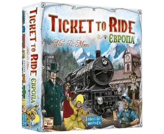 Настольная игра Lord of Boards Билет на поезд: Европа (Ticket to ride: Europe) (укр.) (DOW7202UK)