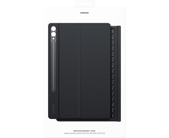Чохол до планшета Samsung Keyboard Cover Slim Samsung Galaxy Tab S10 Plus Black (EF-DX825BBEGUA), зображення 11 Чохол до планшета Samsung Keyboard Cover Slim Samsung Galaxy Tab S10 Plus Black (EF-DX825BBEGUA), зображення 11