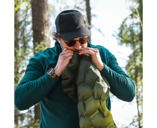 Туристический коврик Highlander Nap-Pak Inflatable Sleeping Mat 5 cm Olive AIR071 (929796), изображение 12 Туристический коврик Highlander Nap-Pak Inflatable Sleeping Mat 5 cm Olive AIR071 (929796), изображение 12