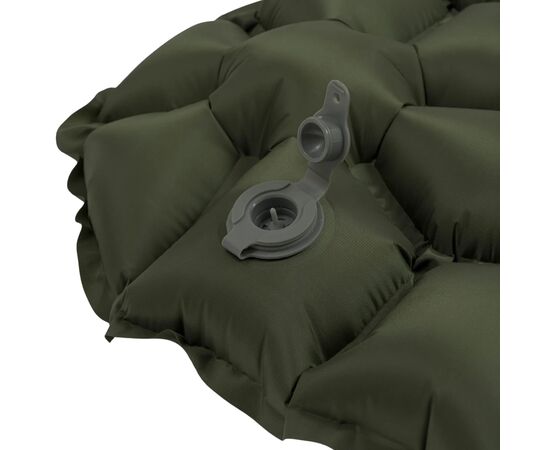 Туристический коврик Highlander Nap-Pak Inflatable Sleeping Mat 5 cm Olive AIR071 (929796), изображение 8 Туристический коврик Highlander Nap-Pak Inflatable Sleeping Mat 5 cm Olive AIR071 (929796), изображение 8