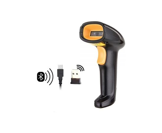 Сканер штрих-кода UKRMARK EV-B208 2D, Bluetooth, USB (UEVB208), изображение 2 Сканер штрих-кода UKRMARK EV-B208 2D, Bluetooth, USB (UEVB208), изображение 2