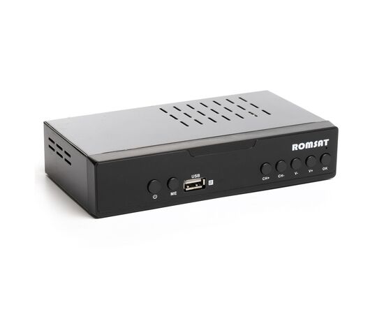 ТВ тюнер Romsat DVB-T2, металл (T7070HD), изображение 2 ТВ тюнер Romsat DVB-T2, металл (T7070HD), изображение 2