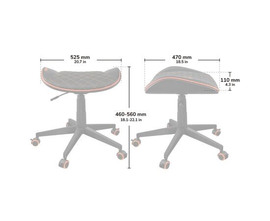 Кресло игровое Cougar Crosser, изображение 10 Кресло игровое Cougar Crosser, изображение 10