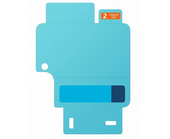 Плівка захисна Samsung Galaxy Flip 6 (EF-UF741CTEGUA), зображення 2