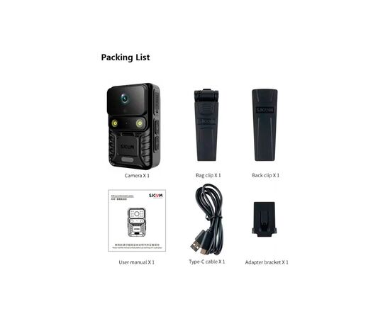 Экшн-камера SJCAM A50 (6972476162213), изображение 11 Экшн-камера SJCAM A50 (6972476162213), изображение 11