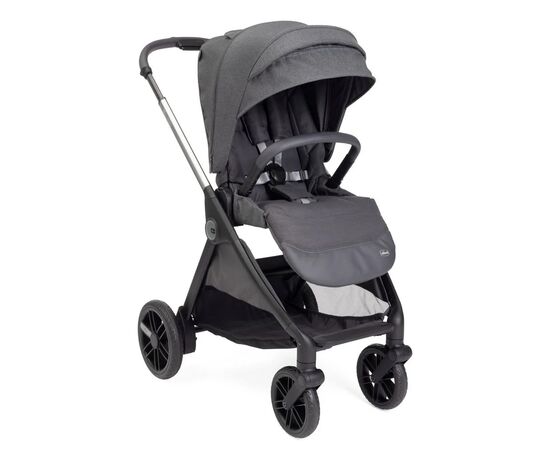 Коляска Chicco 2 в 1 Bellagio Темно-сіра (2900990878017) (87136.45.01), изображение 4 Коляска Chicco 2 в 1 Bellagio Темно-сіра (2900990878017) (87136.45.01), изображение 4