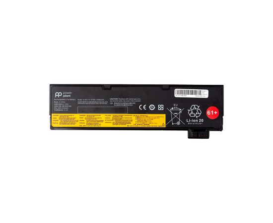Аккумулятор для ноутбука LENOVO ThinkPad T570 (SB10K97582) 10.8V 4400mAh PowerPlant (NB482344)