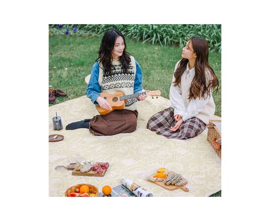 Туристический коврик Naturehike CNH22DZ025 270 х 395 бежевий принт (6975641885498), изображение 3 Туристический коврик Naturehike CNH22DZ025 270 х 395 бежевий принт (6975641885498), изображение 3