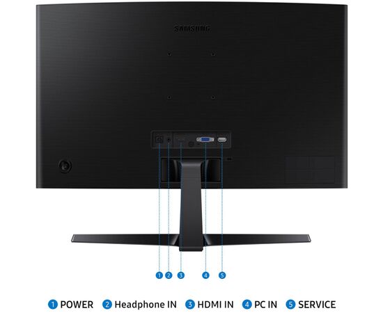 Монитор Samsung LS24D366GAIXCI, изображение 5 Монитор Samsung LS24D366GAIXCI, изображение 5