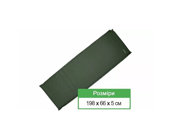 Туристический коврик Tramp Connect Long 5 cm green (UTRI-027-green), изображение 4 Туристический коврик Tramp Connect Long 5 cm green (UTRI-027-green), изображение 4