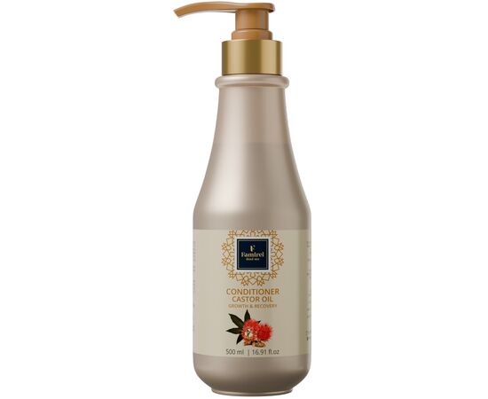 Кондиционер для волос Famirel Castor Oil Активный рост и восстановление 500 мл (7290114085755)
