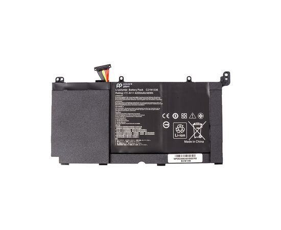 Аккумулятор для ноутбука ASUS VivoBook A551L (B31N1336) 11.4V 4200mAh PowerPlant (NB432165)