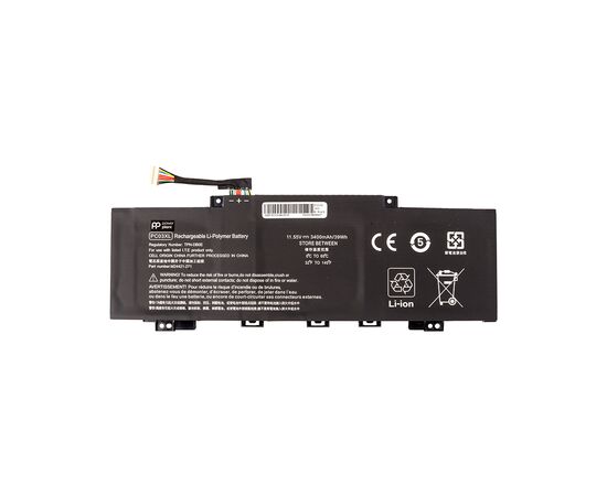 Аккумулятор для ноутбука HP Pavilion X360 14 Series (PC03) 11.55V 3400mAh PowerPlant (NB462346)