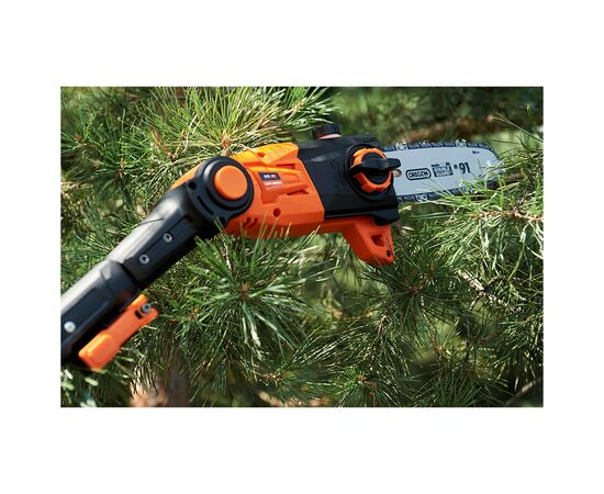 Цепная пила SEQUOIA высоторез с телекскоп. штангой 20 В, шина 20 см, Oregon (SBPS2008TO), изображение 8 Цепная пила SEQUOIA высоторез с телекскоп. штангой 20 В, шина 20 см, Oregon (SBPS2008TO), изображение 8