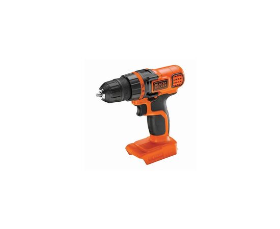 Шуруповерт Black&Decker 18 В, 28 Нм, 650 об/хв, 1.03 кг (без АКБ та ЗП) (BDCDD18N)