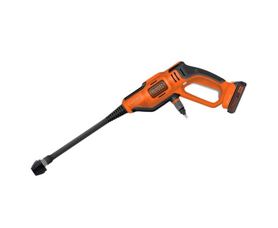 Мийка високого тиску Black&Decker 18 В Li-Ion, тиск до 24 бар, (без АКБ і ЗП) (BCPC18B)