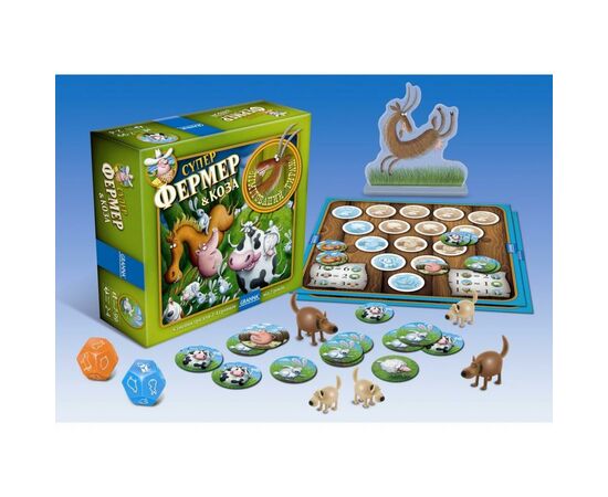 Настольная игра Granna Суперфермер & Коза (83491), изображение 3 Настольная игра Granna Суперфермер & Коза (83491), изображение 3