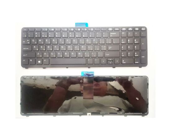 Клавиатура ноутбука HP ZBook 15 G1/G2, 17 G1/G2 черн з черн рамкаUA/RU (A46163)