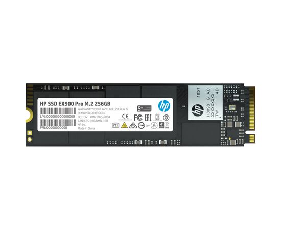 Накопичувач SSD M.2 2280 256GB EX900 Pro HP (9XL75AA)