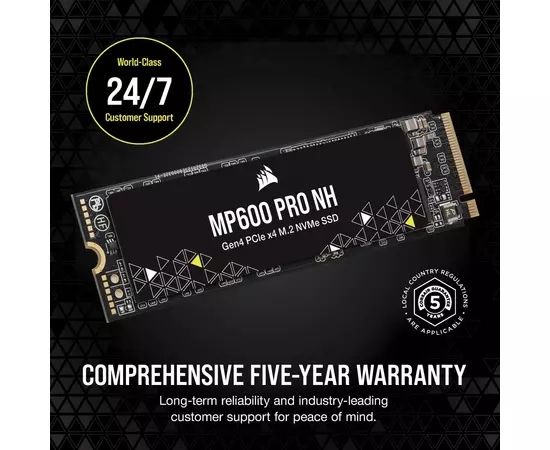 Накопитель SSD M.2 2280 8TB MP600 PRO NH Corsair (CSSD-F8000GBMP600PNH), изображение 10 Накопитель SSD M.2 2280 8TB MP600 PRO NH Corsair (CSSD-F8000GBMP600PNH), изображение 10