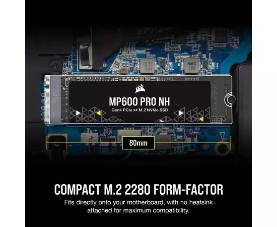 Накопитель SSD M.2 2280 8TB MP600 PRO NH Corsair (CSSD-F8000GBMP600PNH), изображение 11 Накопитель SSD M.2 2280 8TB MP600 PRO NH Corsair (CSSD-F8000GBMP600PNH), изображение 11