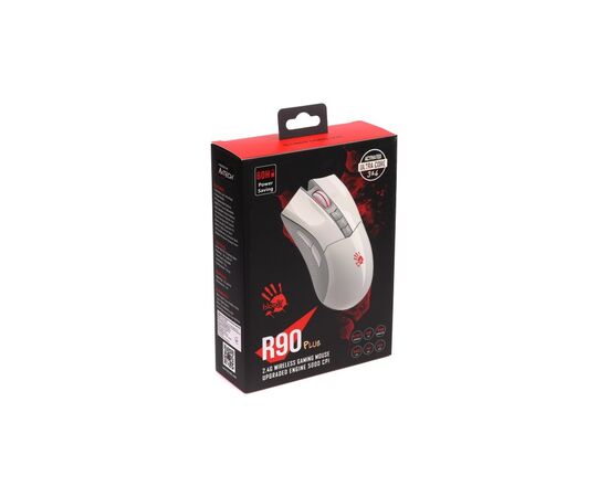 Мишка A4Tech Bloody R90 Plus Wireless Greyish White (4711421001731), зображення 11 Мишка A4Tech Bloody R90 Plus Wireless Greyish White (4711421001731), зображення 11