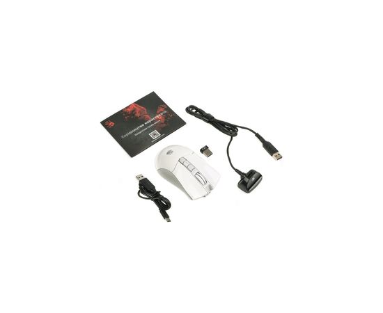 Мишка A4Tech Bloody R90 Plus Wireless Greyish White (4711421001731), зображення 9 Мишка A4Tech Bloody R90 Plus Wireless Greyish White (4711421001731), зображення 9