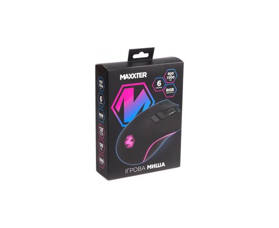 Мишка Maxxter McG-7B-I725 USB Black (McG-7B-I725), зображення 5 Мишка Maxxter McG-7B-I725 USB Black (McG-7B-I725), зображення 5